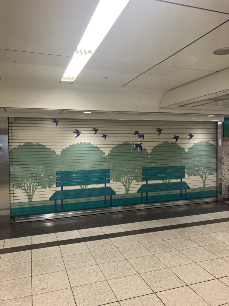 栄森の地下街への出店のお手伝いをさせていただきました。