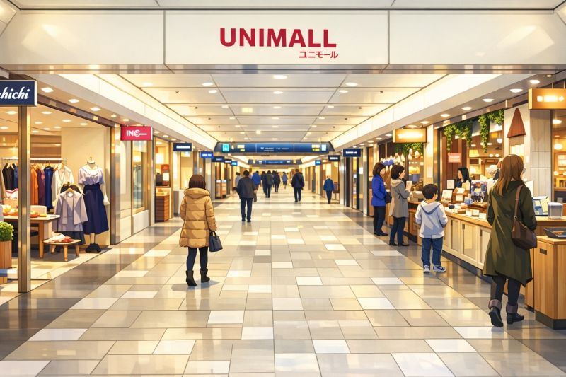 ユニモール地下街